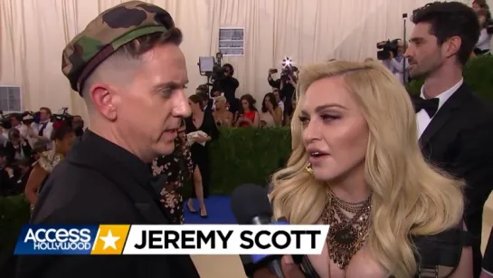 Madonna On The Inspiration Behind Her Camouflage Couture Met Gala Look