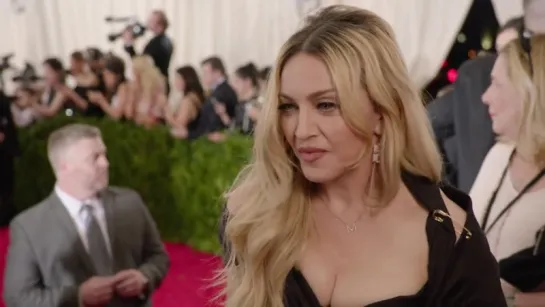 Madonna and Diplo at the Met Gala 2015 | China: Through the Looking Glass