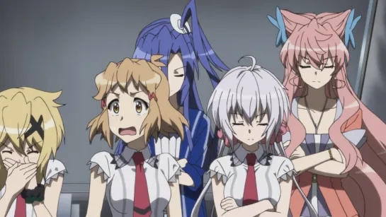 Превосходная Песня Валькирий: Симфогир AXZ (Senki Zesshou Symphogear AXZ) - 07 BD [RuSubsDATTO]