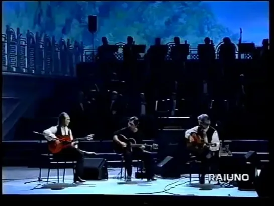 Paco De Lucia, Al Di Meola and John McLaughlin live in Modena