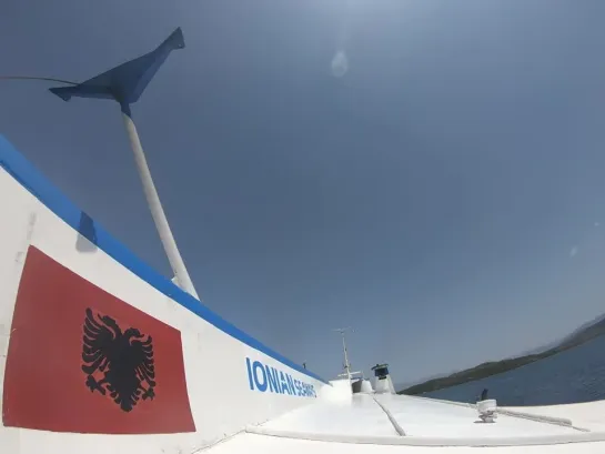 Flying Dolphin - Corfu to Albania boat