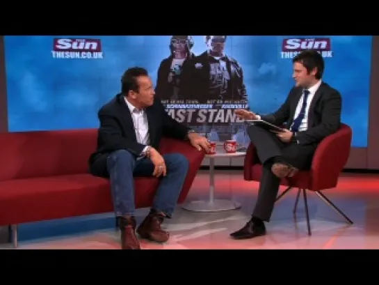 Gordon Smart meets Arnold Schwarzenegger (San) [22.01.2013]