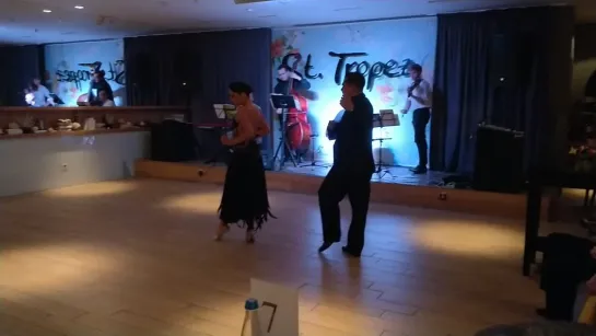 Sebastian Arce и Мария Маринова под оркестр TANGO en VIVO