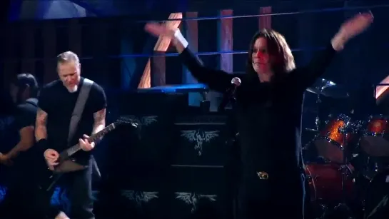 Metallica & Ozzy Osbourne - Paranoid | Live Rock and Hall of Fame 2009