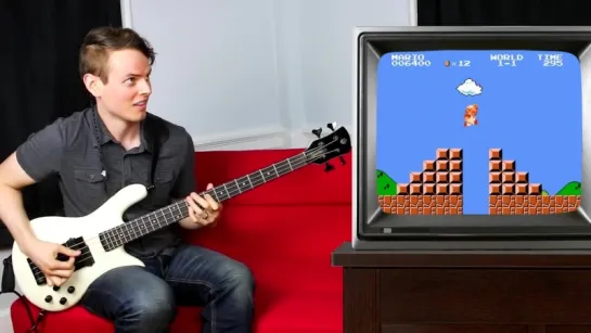 Bass Guitar Super Mario!!!!!