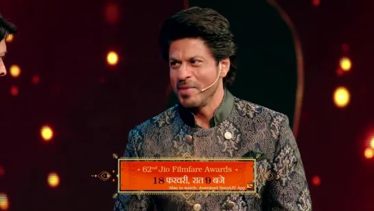 62nd Filmfare Awards  - Kapil and Shahrukh  - Promo