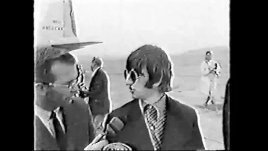 Seattle Airport arrival news footage (1966.08.25)