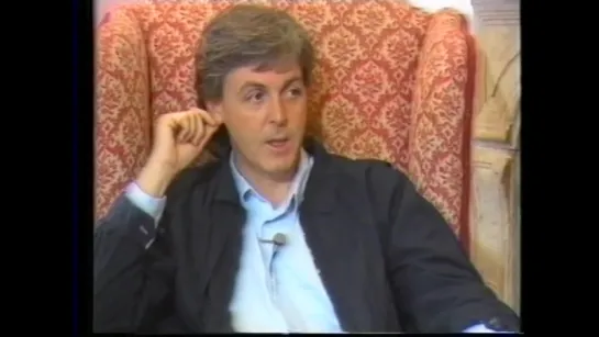 Paul McCartney – Interview (1/5) Press To Play EPK (1986)