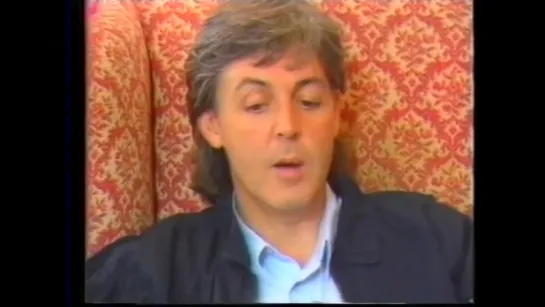 Paul McCartney – Photos During Sessions (5/5) Press To Play EPK (1986)