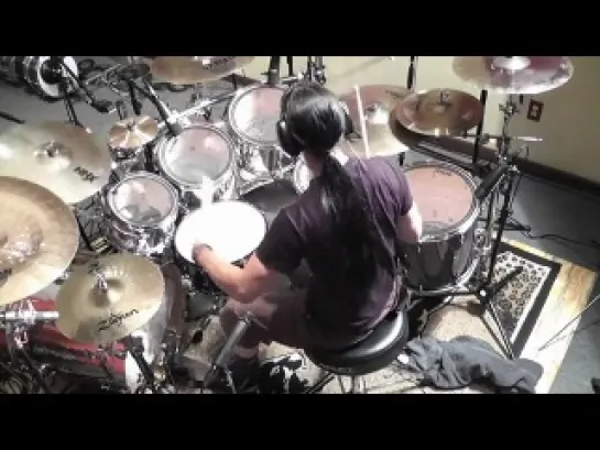 Tim Yeung tracking drums for Morbid Angel