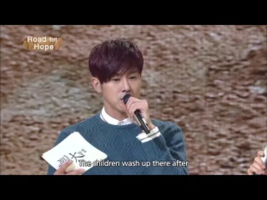 Юнхо KBS "Road For Hope" (англ. суб.) #Yunho  #TVXQ