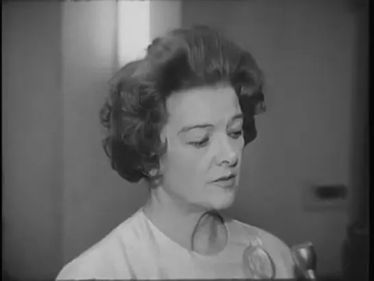 Myrna Loy presidential campaign interview, 1968-05-05