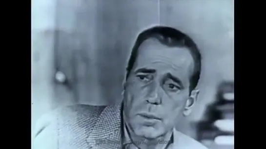 Humphrey Bogart & Lauren Bacall Interview at LA Home(1954)