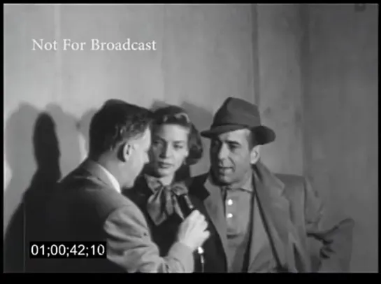 Ship's Reporter Interview: Humphrey Bogart and Lauren Bacall