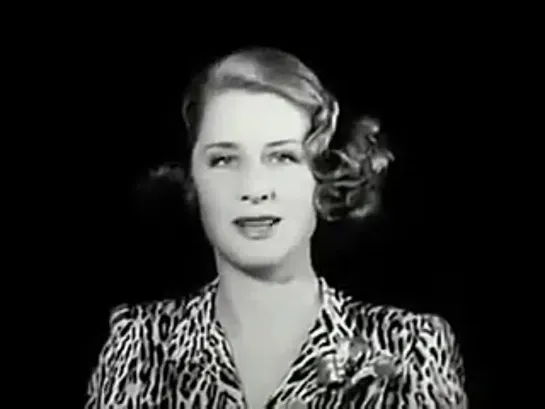 Norma Shearer Rare WW2 Era Footage