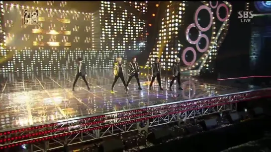 [2013.12.29] SHINee + EXO - Everybody + Dream Girl @ SBS Gayo Daejun