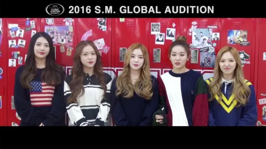 [2015.12.15] S.M. Artist message - 2016 S.M. Global Audition