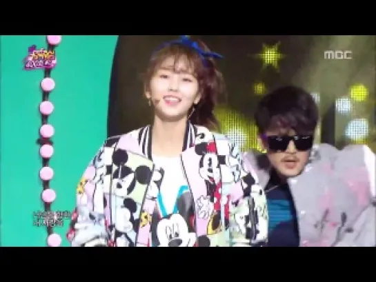 [2014.03.08] Minho (SHINee) feat Sohyun - Why Do You @ Music Core