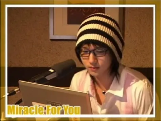 [11.04.2007] Yesung - Polaris (Yesung cover) @  Miracle for You