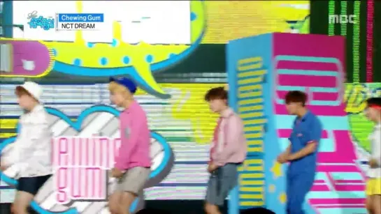 [2016.08.27] NCT DREAM - Chewing Gum | Show Music core