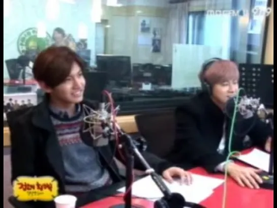 [14.03.10] TVXQ - MBC FM4U with Kim Shinyoung