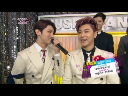 [2014.03.01] TVXQ Interview | Music Bank