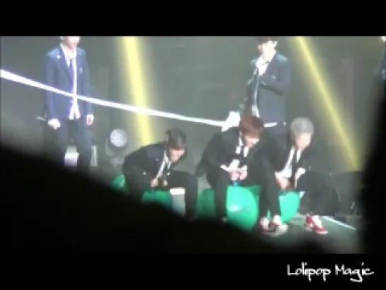 FANCAM | 140329 | BTS - Game @ 1st Fanmeeting MUSTER