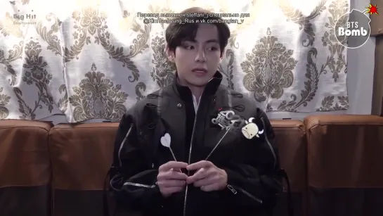 [RUS SUB] BTS V Happy New Year 2021 Message