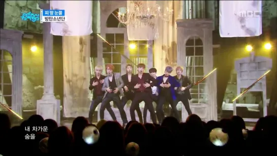 161015 BTS - Blood Sweat & Tears @ Music Core