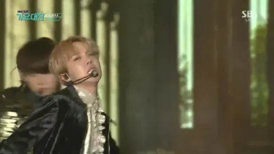 161226 방탄소년단 (BTS) - 피 땀 눈물 (Blood Sweat Tears) @ 2016 SBS 가요대전 Gayo Daejun