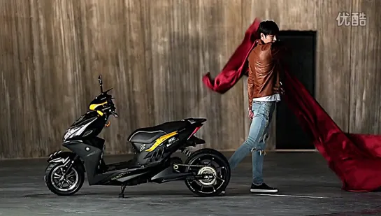 Lee Min Ho for Yadea Electric Motorcycle - Behind The Scene - 10.08.2014