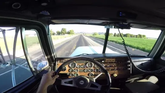 GoPro: Peterbilt 379, Western Commodity Express, POV