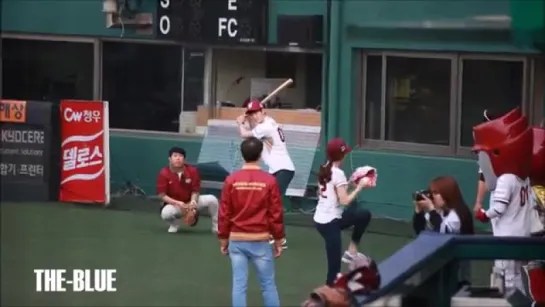 [FANCAM] 150521 Lee Jong Hyun MokDong Baseball Stadium