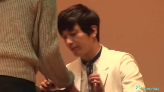 150208 Jung Yonghwa "One Fine Day" Fansign  - Ending