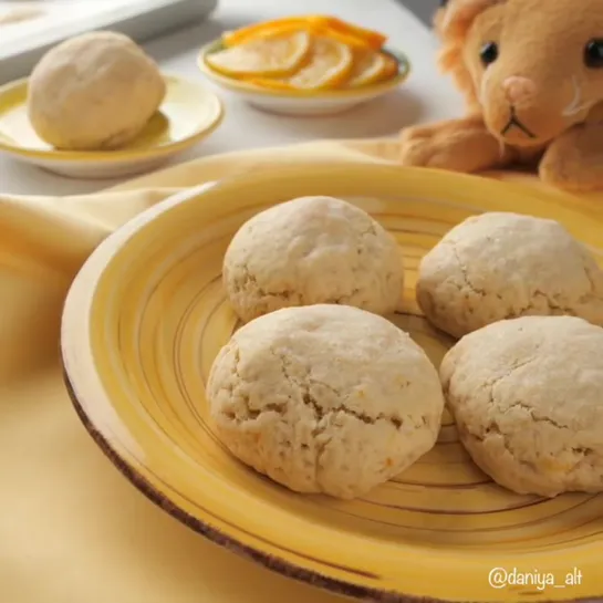 Лимонные печенья 🍋🍪 .