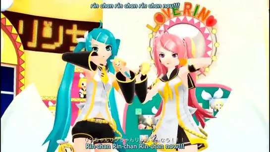 Project DIVA F - Rin-chan Now! (EnglishRomaji subs)