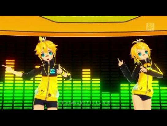 [Vocaloids] Kagamine Rin, Len - Remote Control (Project DIVA-F Full-HD)