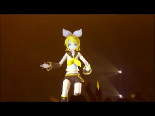 Vocaloid - Rin kagamine - melancholic - LIVE