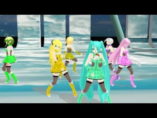 Uta no Prince-sama^Maji Love 1000% Vocaloids Miku,Neru,Teto,Haku,Gumi,Luka,Lily MMD