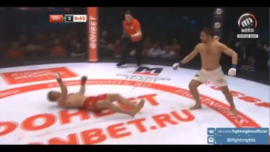 Knockout of the year?  Akhmed Aliev vs. Magomedsaygid Alibekov