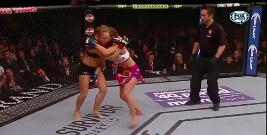 Ronda Rousey vs. Miesha Tate 2  Fight Flashback