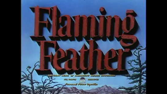 Flaming Feather 1952 Western Adventure in english eng