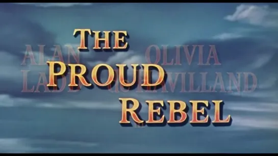 The Proud Rebel 1958 Western english eng