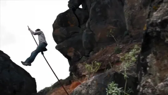 SALTO DEL PASTOR..(Прыжок пастуха) на Гран-Канария, древнейший способ передвижения на островах Канарии....