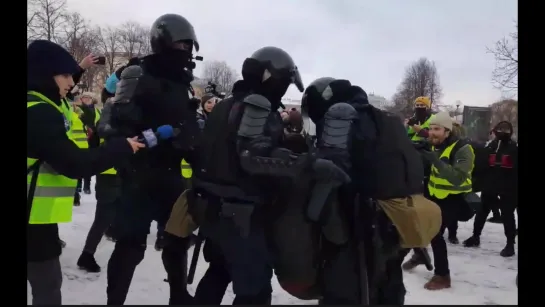 Революция желтых жилетов в Санкт-Петербурге