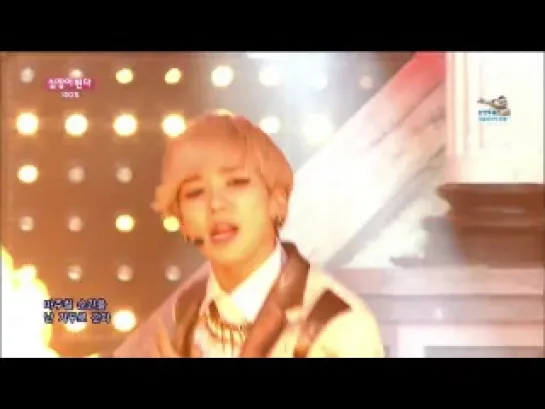 100% - Heart Beats @ Inkigayo 140413