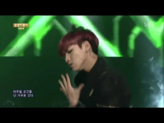 100% - Beat @ Inkigayo 140330