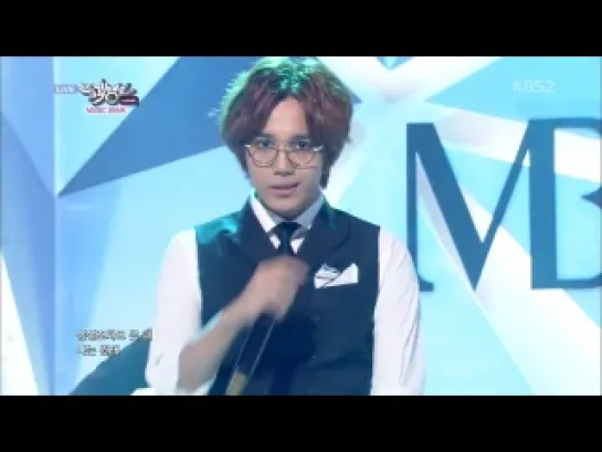 MBLAQ - Be A Man @ Music Bank 140328