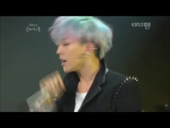 121020 G-Dragon - One Of A Kind on KBS YHY's Sketchbook