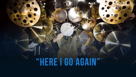 Tommy Aldridge - Here I Go Again (Performance Drumeo Live) 2023